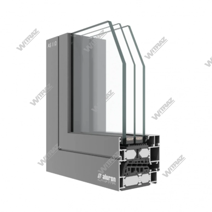 Aluminium windows - ALURON AS 110 PASSIV