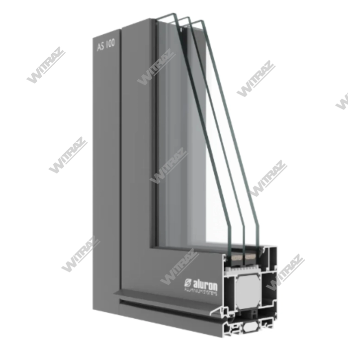 АЛЮМИНИЕВЫЕ ВХОДНЫЕ ДВЕРИ - ALURON AS 100