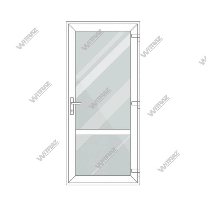 uPVC entrance doors - Entrance PVC door (glass + glass)