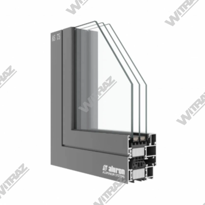  Алюминиевые окна - ALURON AS 75 window