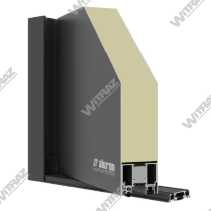  ALUMINUM ENTRANCE DOORS - ALURON AS 100 Pivot