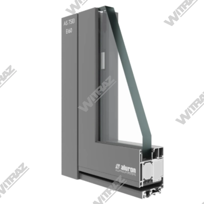  ALUMINUM ENTRANCE DOORS - ALURON AS 75EI fire-rated door