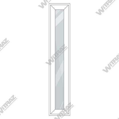  PVC vitrīnas no noliktavas - PVC vertikālās vitrīnas (stikls)