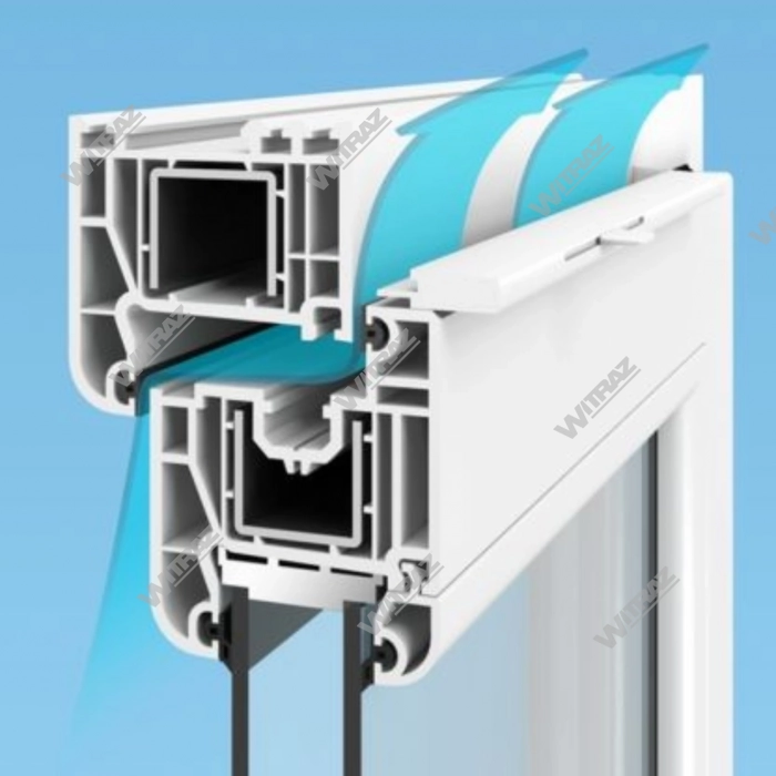 Plastic (uPVC) windows - Ventilation system Air-Box Comfort